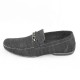 Mocasini piele naturala barbati negru Saccio S100-1C-Black