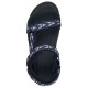Sandale barbati albastru gri Rieker relax confort 20802-14-Albastru-Gri