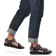 Sandale barbati negru gri Rieker relax confort 20802-00-Negru-Gri