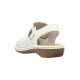 Sandale dama alb Rieker relax confort 65989-82-Alb