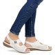 Sandale dama alb Rieker relax confort 65989-82-Alb