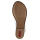 Sandale dama alb Rieker toc mediu 64656-80-Alb