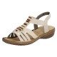 Sandale dama bej Rieker relax confort 60851-62-Bej