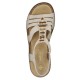 Sandale dama bej Rieker relax confort 60851-62-Bej