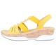 Sandale dama galben Rieker V7771-68-Yellow