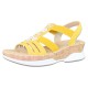 Sandale dama galben Rieker V7771-68-Yellow