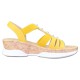 Sandale dama galben Rieker V7771-68-Yellow