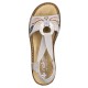 Sandale dama gri Rieker relax confort 608B4-90-Gri
