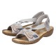 Sandale dama gri Rieker relax confort 608B4-90-Gri