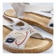 Sandale dama gri Rieker relax confort 608B4-90-Gri