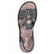 Sandale dama gri Rieker relax confort 608G9-45-Gri