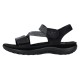 Sandale dama negru Rieker relax confort 64870-00-Negru