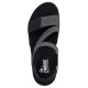 Sandale dama negru Rieker relax confort 64870-00-Negru