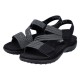 Sandale dama negru Rieker relax confort 64870-00-Negru