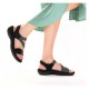 Sandale dama negru Rieker relax confort 64870-00-Negru