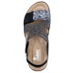Sandale dama negru Rieker relax confort 64889-00-Negru