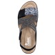 Sandale dama negru Rieker relax confort 64889-00-Negru