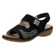 Sandale dama negru Rieker relax confort 65989-01-Negru