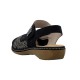 Sandale dama negru Rieker relax confort 65989-01-Negru