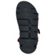 Sandale dama rosu galben albastru Rieker relax confort V8402-33-Rosu-Galben-Albastru