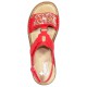 Sandale dama rosu Rieker 62852-33-Red