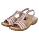 Sandale dama roz Rieker relax confort 60818-31-Roz