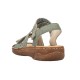 Sandale dama verde Rieker relax confort V2862-52-Verde