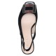 Sandale piele intoarsa dama negru Epica toc mediu K3K320107A-01-I-Negru
