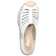 Sandale piele naturala dama alb Rieker 66159-80-Weiss