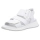 Sandale piele naturala dama alb Rieker relax confort W2950-80-Alb