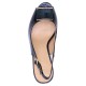 Sandale piele naturala dama bleumarin Epica toc mediu HM3F126-5305-W906H-42-L-Bleumarin