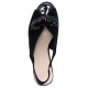 Sandale piele naturala dama negru Epica toc mediu J7H2679-3822-01-I-Negru