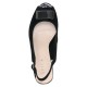 Sandale piele naturala dama negru Epica toc mediu JICL020-MX854-P8563T-01-I-Negru