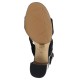 Sandale piele naturala dama negru Epica toc mediu JIJI20028C-01-I-Negru