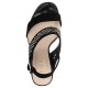 Sandale piele naturala dama negru Epica toc mediu QVZ551-R52-Y002-01-I-Negru