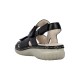Sandale piele naturala dama negru Rieker relax confort 60462-00-Negru