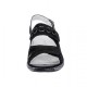 Sandale piele naturala dama negru Waldlaufer relax confort ortopedic 210004-191-001-Garda-Negru