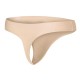 Tanga dama fara cusaturi bej Julimex bumbac Julimex-String-Bej