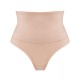Tanga dama modelator cu talie inalta bej Mitex bumbac Iga-String-Bej