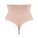 Tanga dama modelator cu talie inalta bej Mitex bumbac Iga-String-Bej