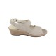 Sandale piele naturala dama bej Waldlaufer 581012-621-094-Hamida