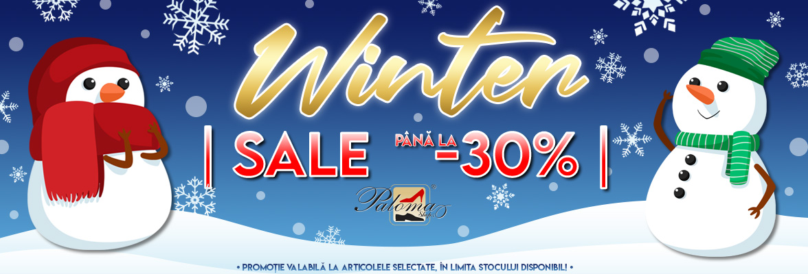 Winter Sale PalomaShop slider image